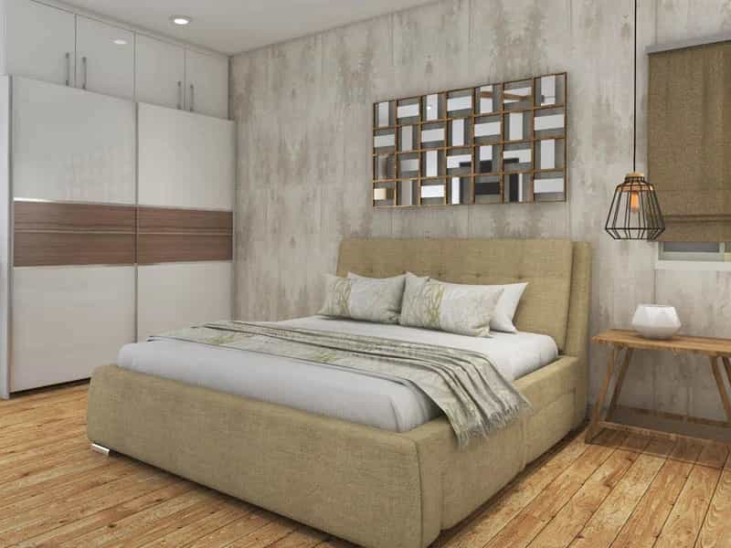 Big bedroom interior design